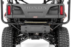 Honda Pioneer 1000-5 LED Light Kit - Rear-Facing Lower - Rough Country - 20-inch Single-Row - Black - '16-'23
